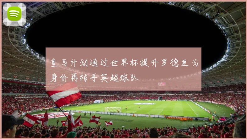 皇马计划通过世界杯提升罗德里戈身价再转手英超球队